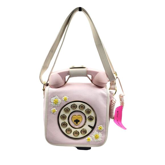 Betsey Johnson Handbags - NWT Betsey Johnson Rotary Phone Kitsch Purse